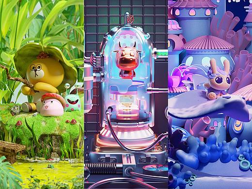 C4D学员日常练习作品 01