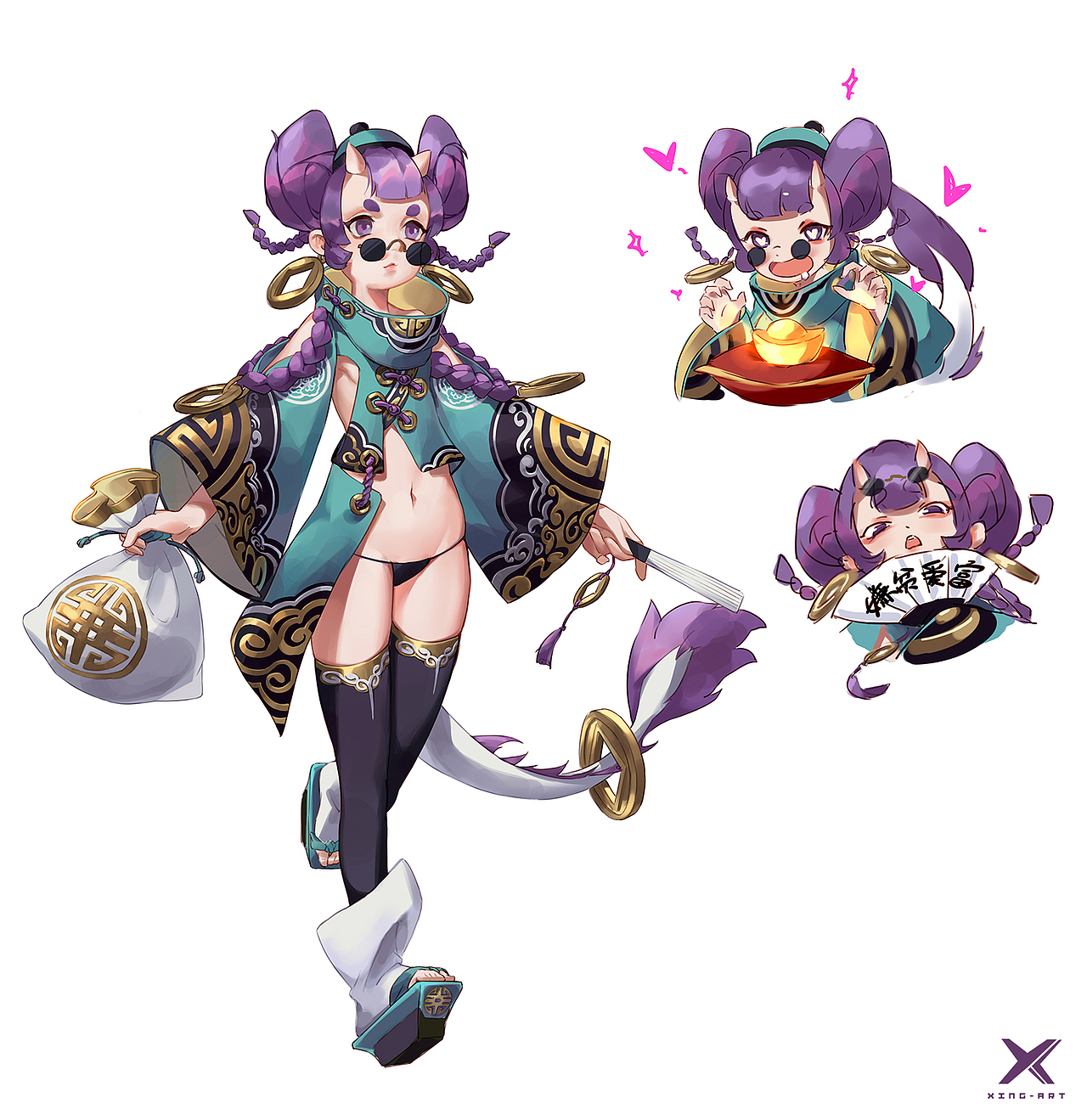 星雨精品角色班第7期学员插画、立绘习作选登