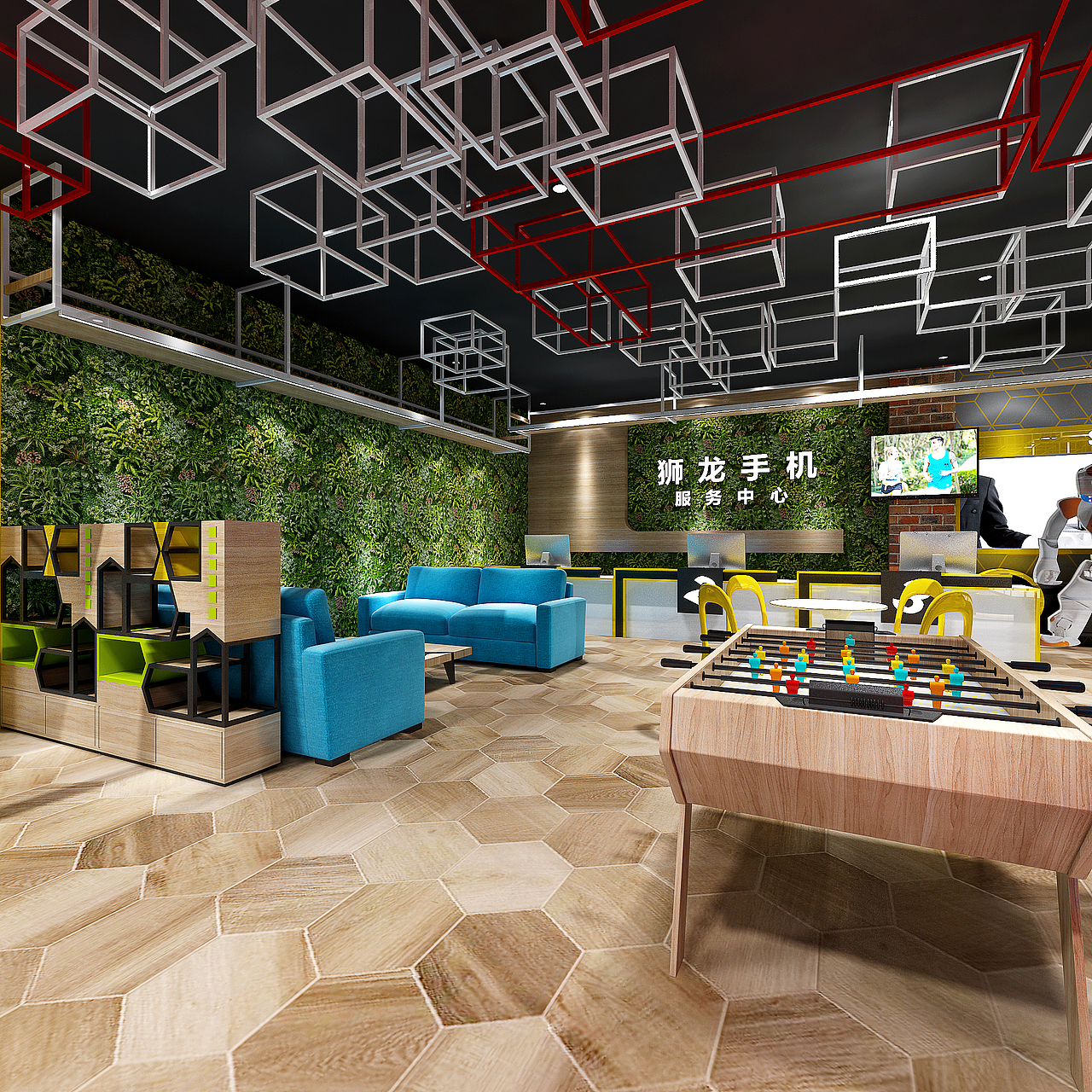 乔威胶州狮龙世纪临街融合店