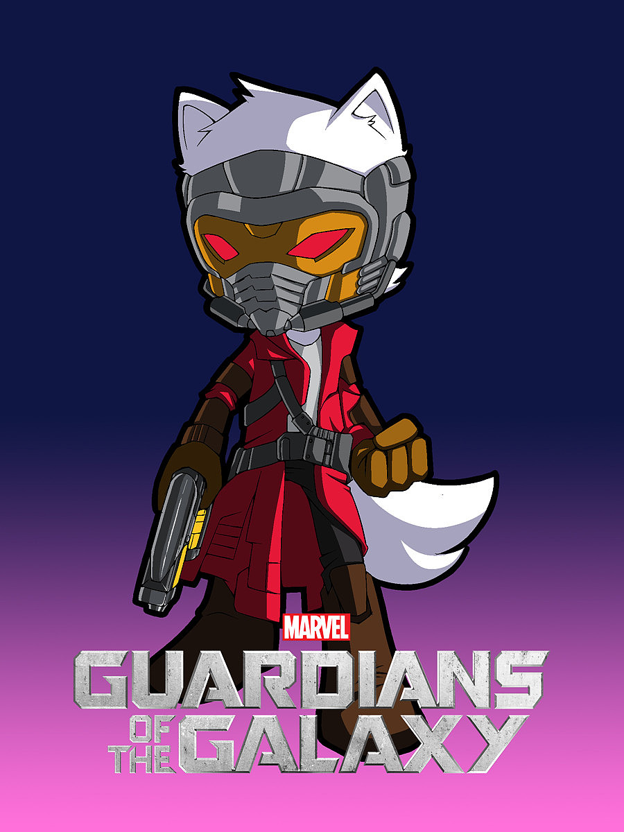 Alphart Star-Lord（图ZMzMyNzYyOTI=） - 新锐潮流插画 - 站酷设计师Alphard_Zeppelin原创素材 - 站酷ZCOOL