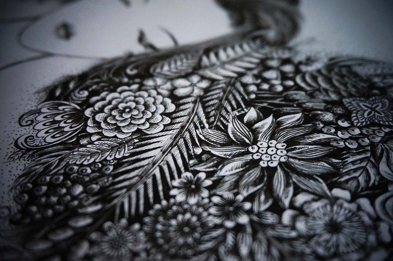 花奴系列（图ZMzQ0OTk3NzY=） - 绘画 - 站酷设计师兔籽Echo原创素材 - 站酷ZCOOL