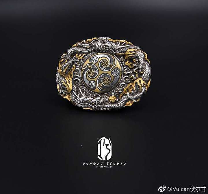 陨铁·双龙盘云（图ZMTQzNzk3NjI0） - 首饰设计 - 站酷设计师VULCAN伏尔甘原创素材 - 站酷ZCOOL