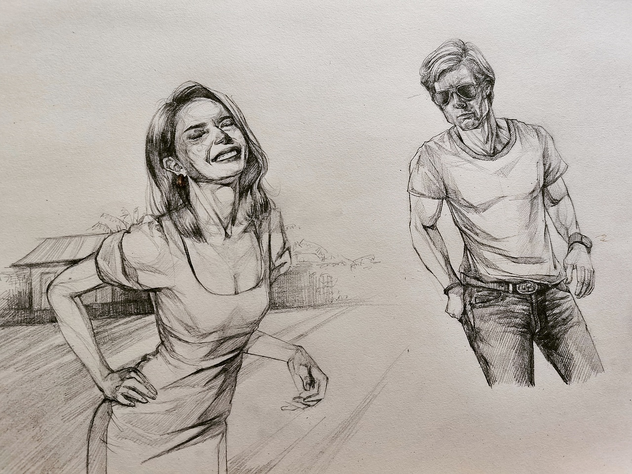 不能出门的这些天，在家练速写（图ZMTk1ODcxNzA4） - 创作习作 - 站酷设计师chenxue8817原创素材 - 站酷ZCOOL