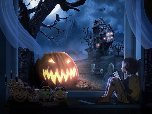 合成练习-万圣节