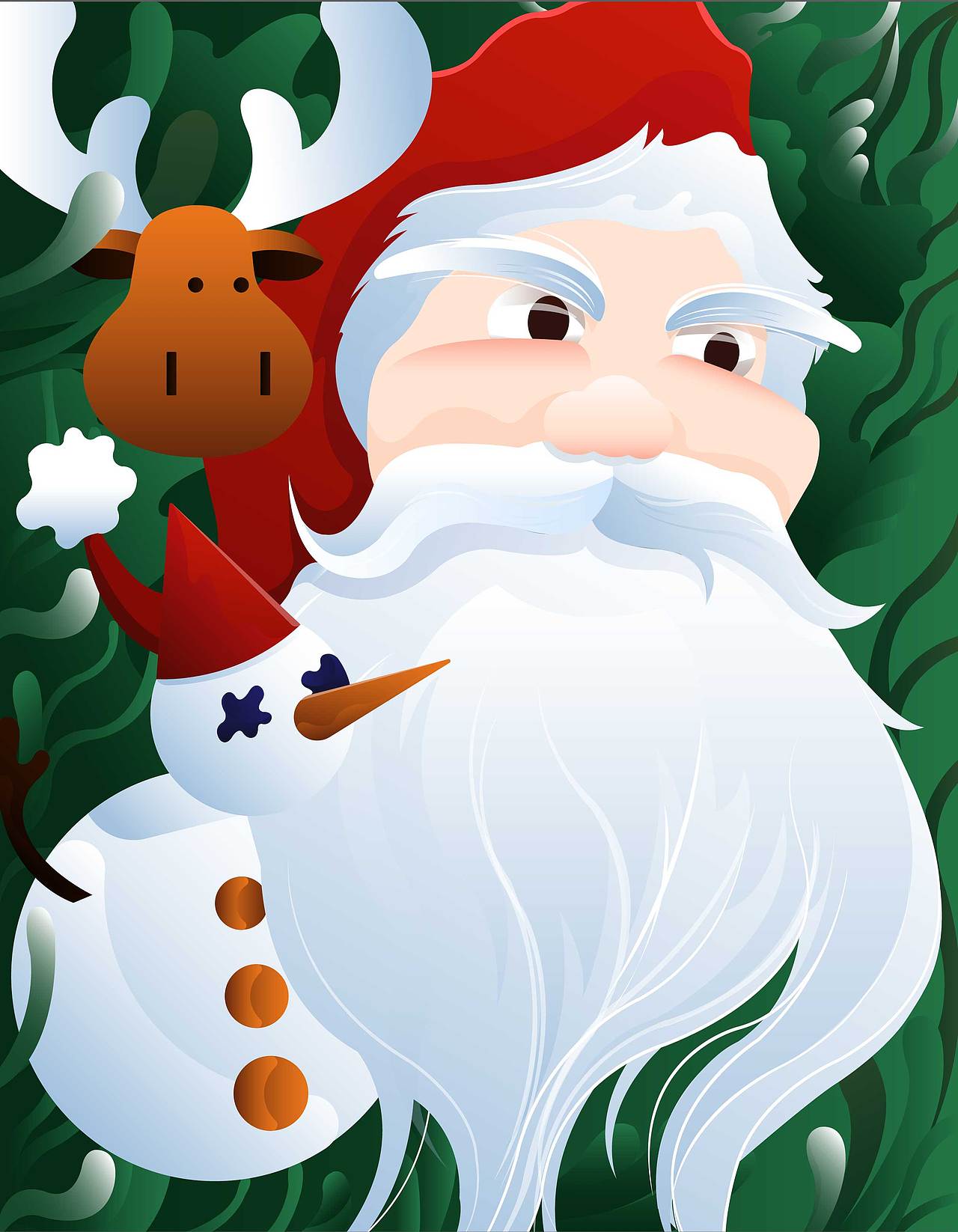 Merry Christmas（图ZMTM5OTE3MDQw） - 创作习作 - 站酷设计师小年夜茜饭原创素材 - 站酷ZCOOL