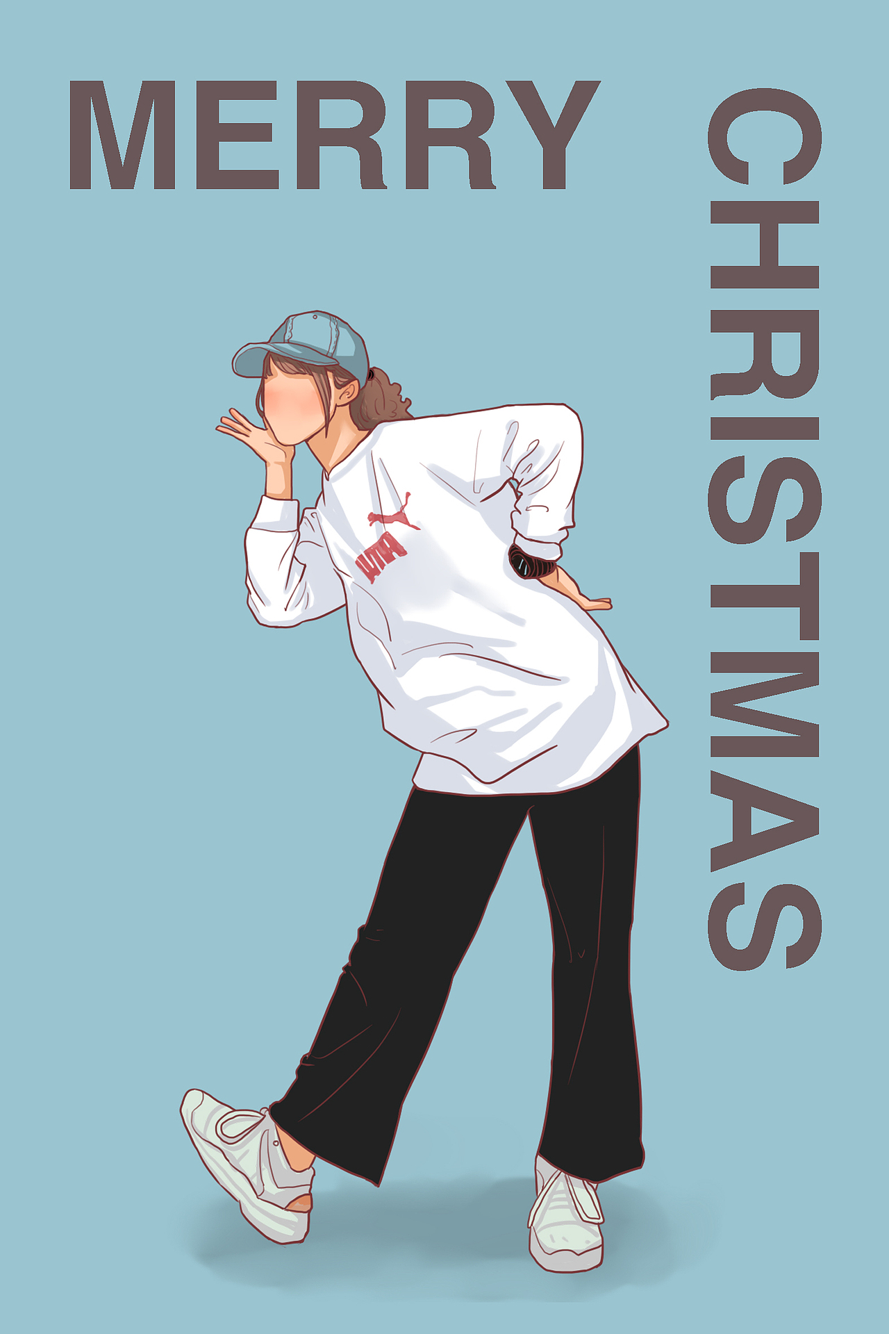 《我的朋友們——圣誕快樂》（圖ZMTkxMTM4NTA0） - 創(chuàng)作習(xí)作 - 站酷設(shè)計師可樂Pamela原創(chuàng)素材 - 站酷ZCOOL