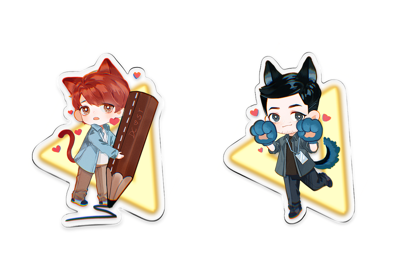 猎罪图鉴同人Q版（图ZMjk0MzA4MTEy） - 新锐潮流插画 - 站酷设计师叽咦呦啾原创素材 - 站酷ZCOOL