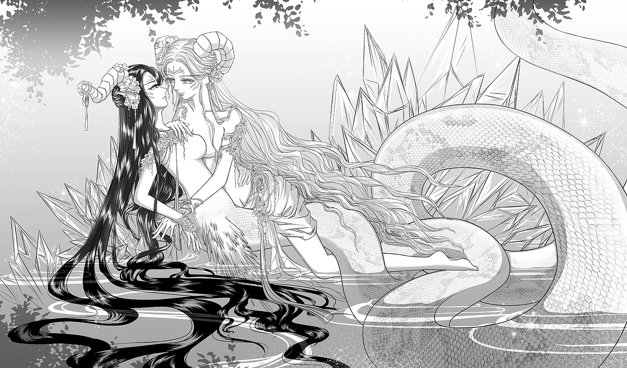 《天使迷梦》同人——沙拉曼德温婷,by 鲛帝姬