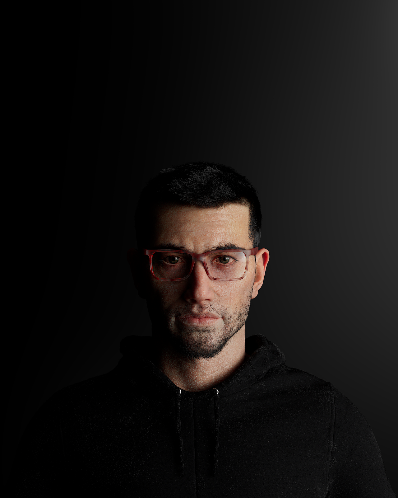 写实人物材质渲染练习