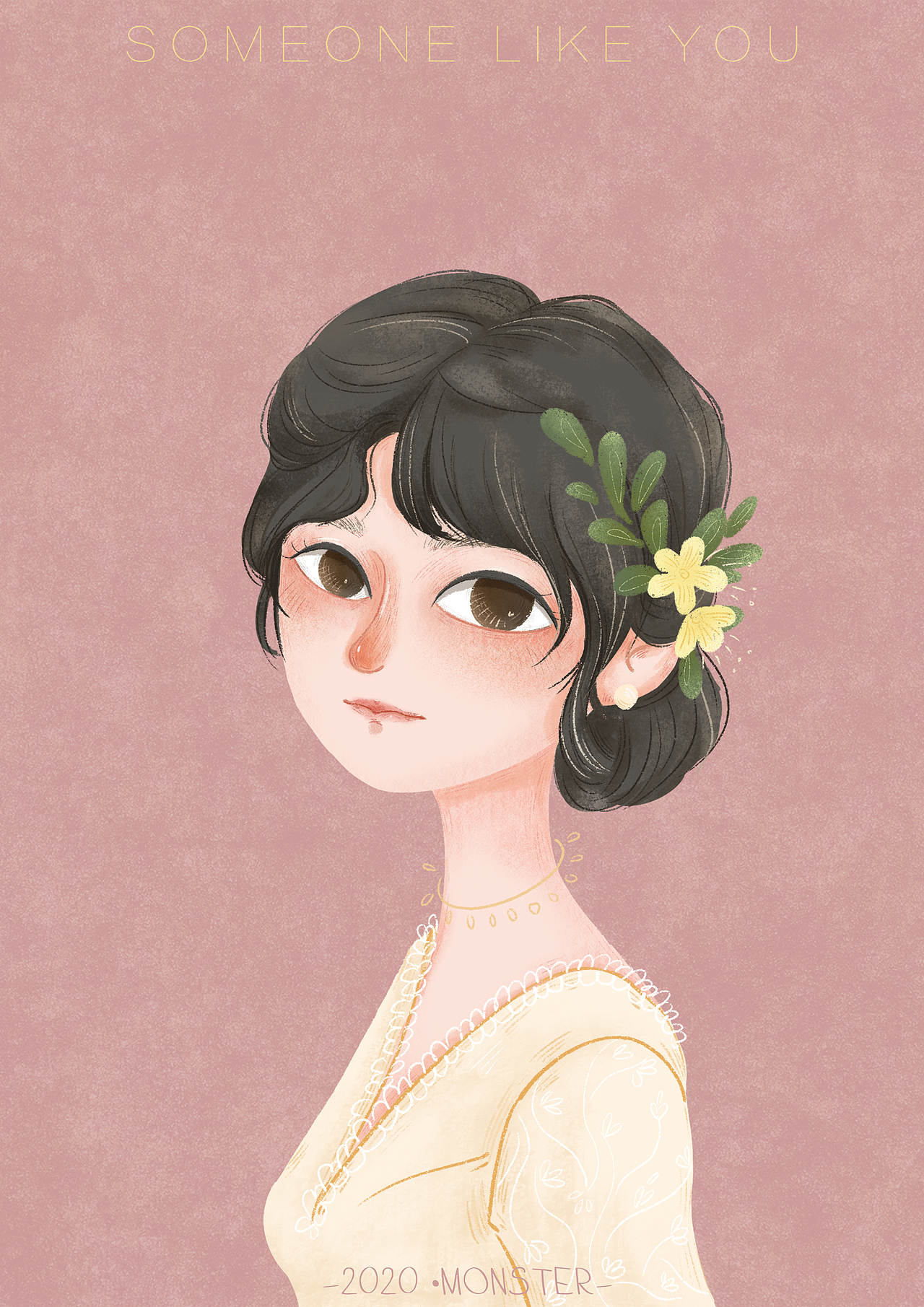 头像插画（图ZMjEyODkwMzky） - 创作习作 - 站酷设计师蒙斯特monster原创素材 - 站酷ZCOOL