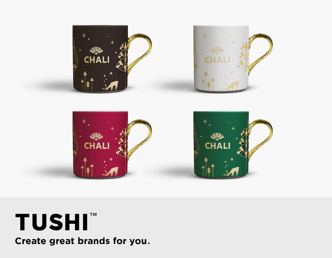 茶里圣诞主题马克杯。圣诞节在人们的印象里是雪白和欢乐的，在寒冷的冬天，用杯子泡上一杯热茶，品尝好茶之余感受节日的温暖。