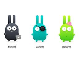 「吉祥物」團(tuán)隊(duì)吉祥物設(shè)計(jì)——“云兔”