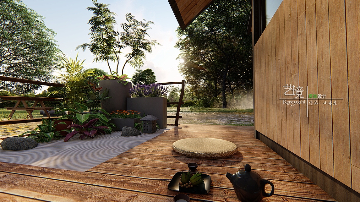 小木屋设计（图ZMTk3OTA2MjQ0） - 建筑/空间 - 站酷设计师艺境设计原创素材 - 站酷ZCOOL