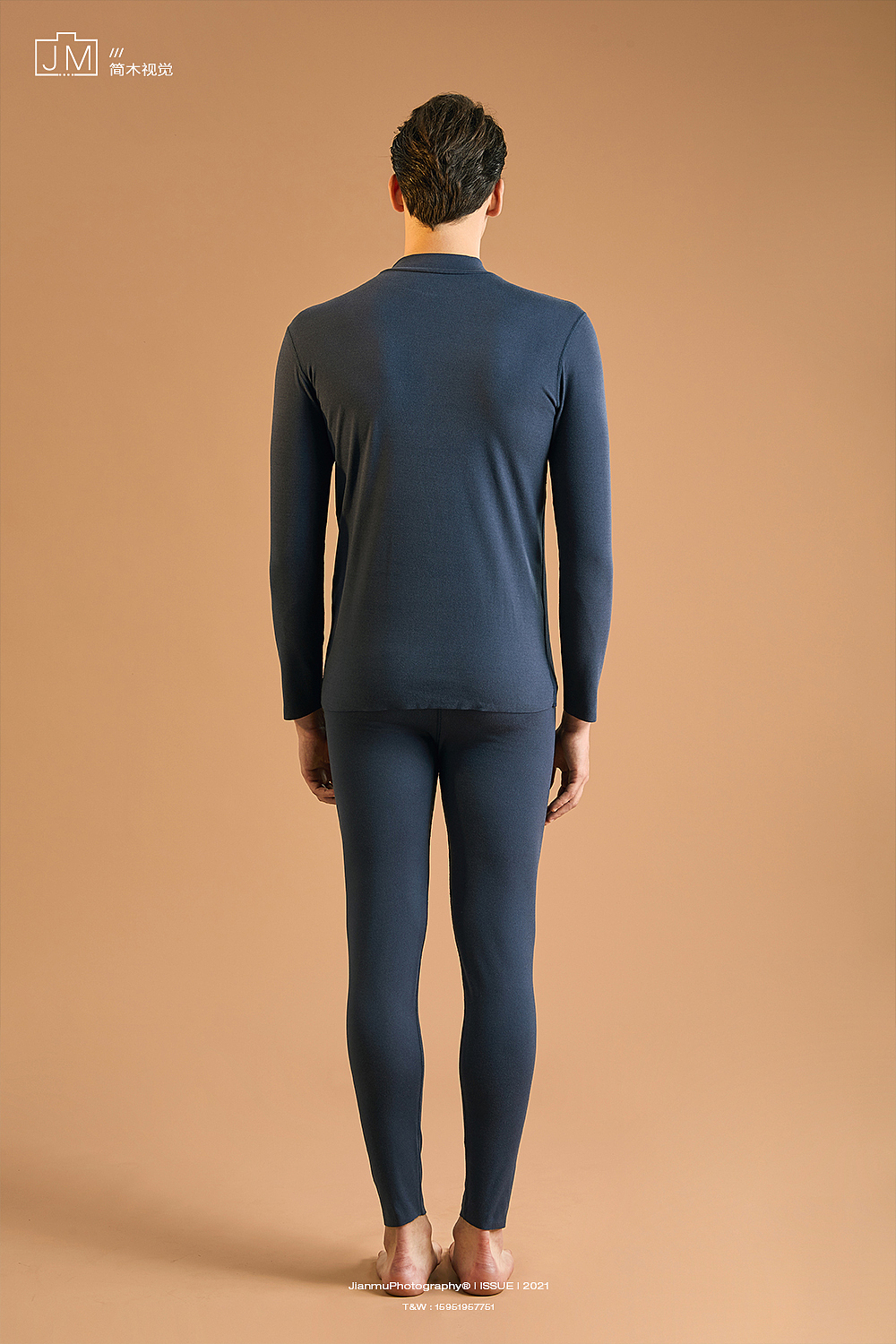 保暖摄影丨棉野 × 简木视觉 男士内衣睡衣家居服 人像