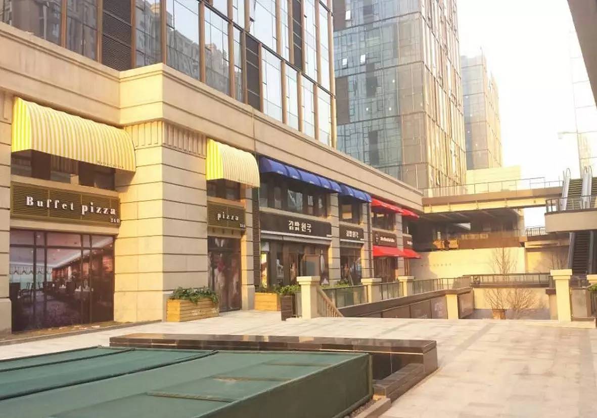 商业街软装 清悦空间 富力北京盛悦居商业街展示