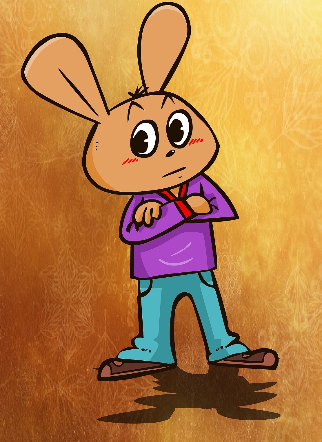 兔匪匪经典形象四十四|动漫|单幅漫画|兔匪匪 - 原创作品 - 站酷