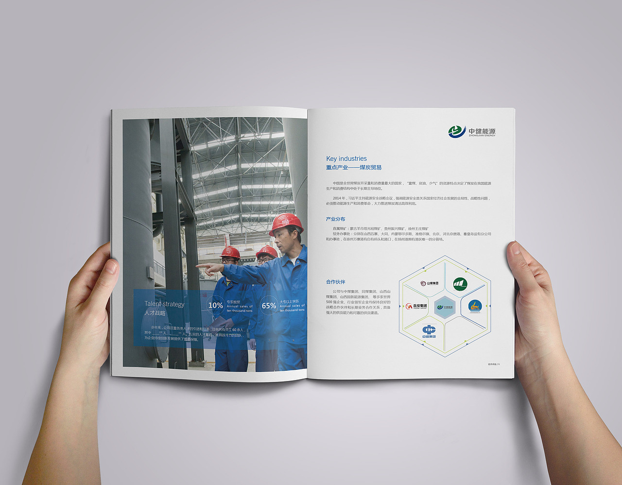 能源企业样本画册设计