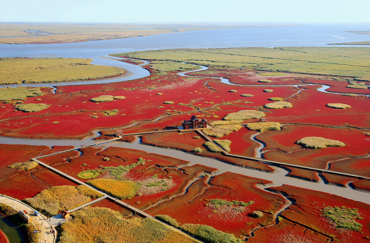 公共艺术设计介入辽河口红海滩旅游区Ⅰ（图ZMjcyNTUzNTY4） - 景观设计 - 站酷设计师希未设计原创素材 - 站酷ZCOOL
