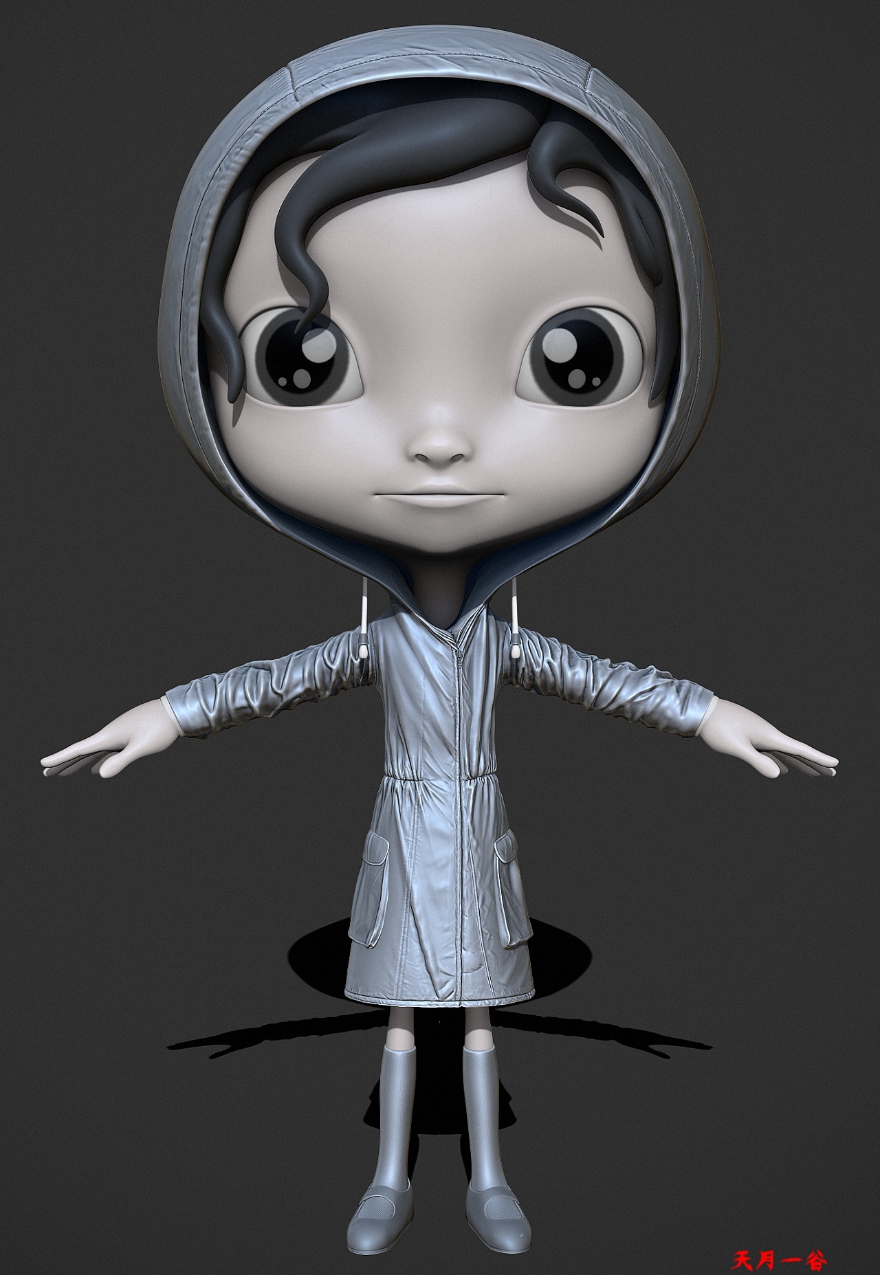 zbrush卡通人物雕刻