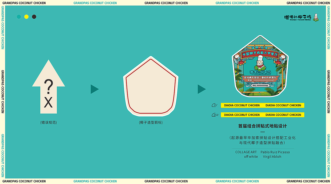 首届组合式-地贴设计（图ZMjU3NDUzMjA0） - 品牌 - 站酷设计师斑马95原创素材 - 站酷ZCOOL