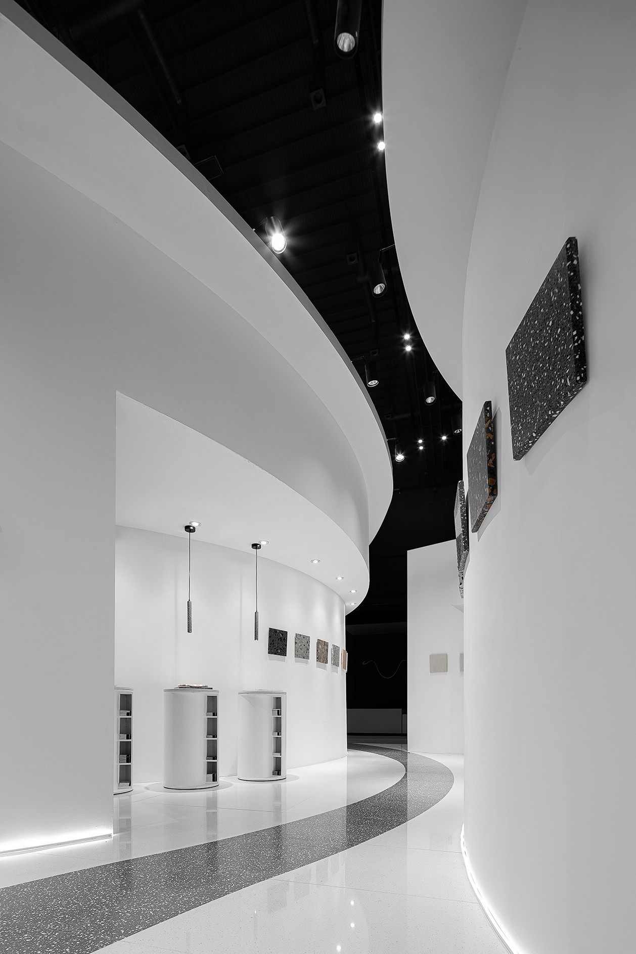 大理石展厅|空间|建筑设计|效果图设计莉莉 - 原创作品 - 站酷 (zcool