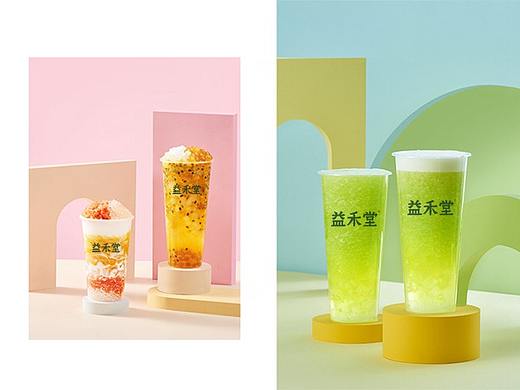 益禾堂品牌|饮品|饮料|奶茶拍摄|奶盖茶|茶饮|锐锋摄影