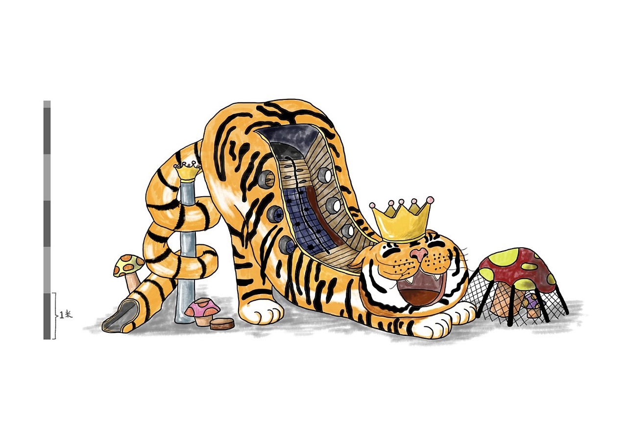 【无动力游乐】概念手绘设计