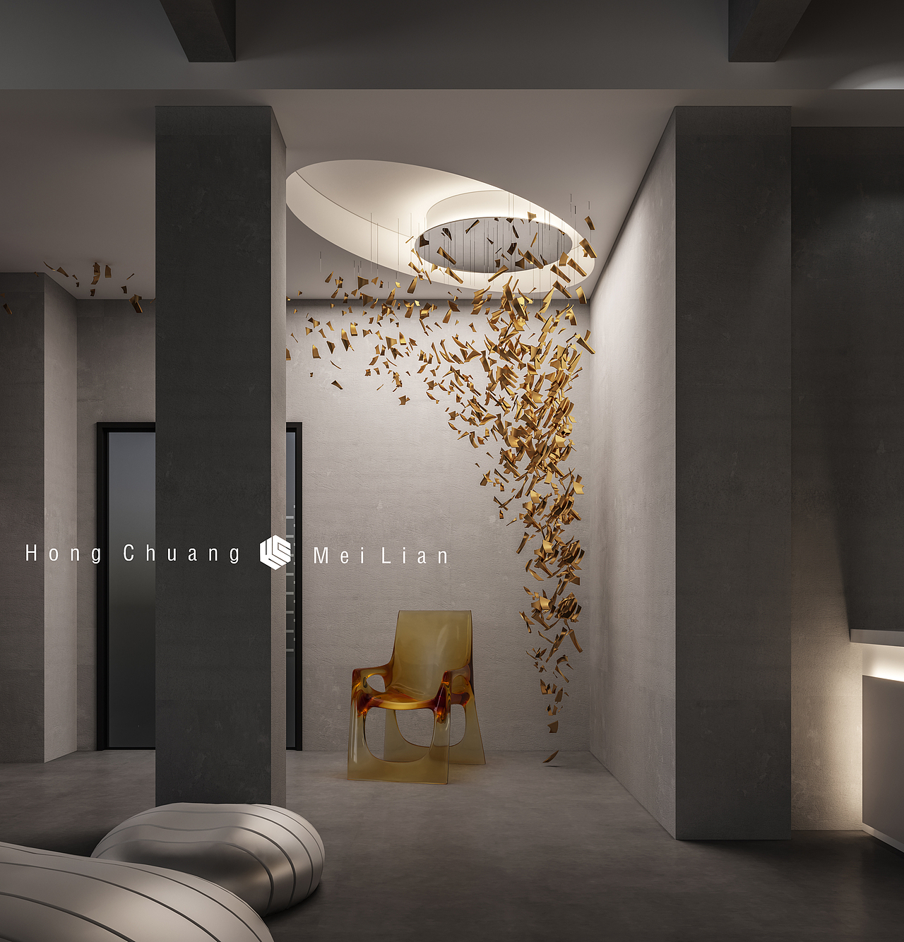 鸿创设计 | 长沙工艺展厅（图ZMTc4OTI1MjY4） - 家装设计 - 站酷设计师空间本深设计原创素材 - 站酷ZCOOL