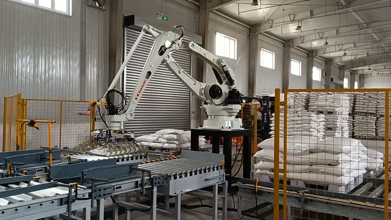 面粉包装高位码垛机 全自动包装码垛机 码垛机生产厂家|工业/产品