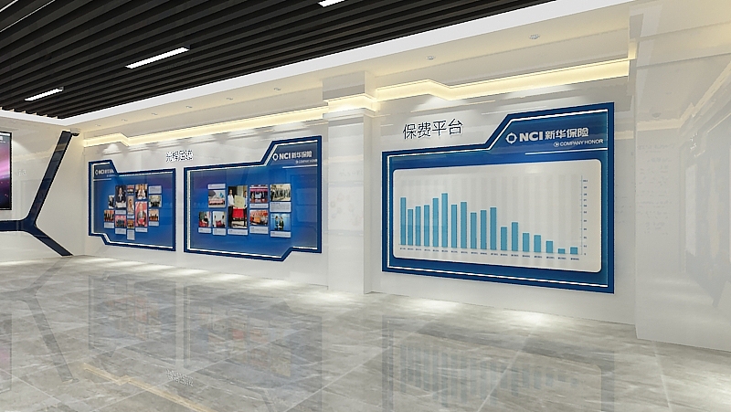 新华保险天津市河西分公司室内设计（图ZMTI5NzQ1NTA0） - 家装设计 - 站酷设计师孙小飞z原创素材 - 站酷ZCOOL