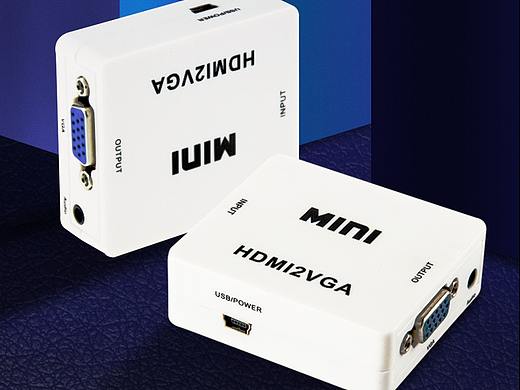 MINI HDMI转VGA+Audio