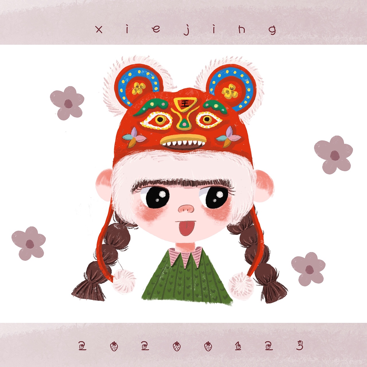 比较萌的一组少女小头像 ​​​（图ZMTk5MjYwOTQw） - 儿童插画 - 站酷设计师xiejing静原创素材 - 站酷ZCOOL