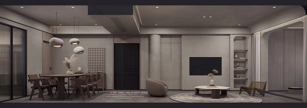 侘寂风空间表现