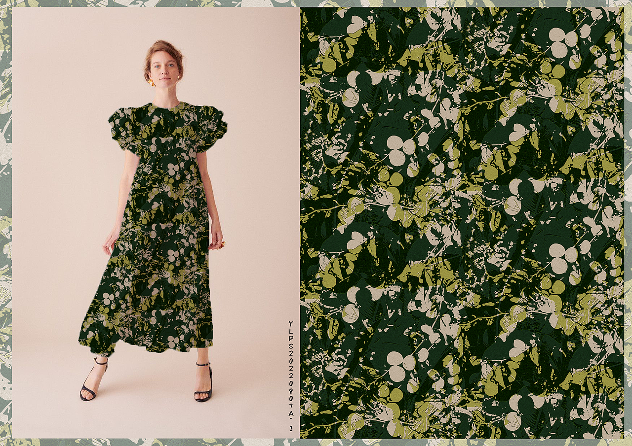 【原创印花】游离&繁花似锦