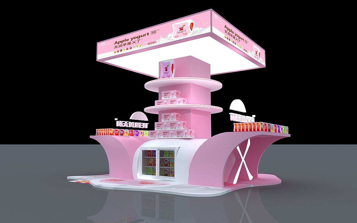 天润酸奶产品-堆头（图ZMjE4NzU5ODEy） - 其他 - 站酷设计师珊珊珊33原创素材 - 站酷ZCOOL