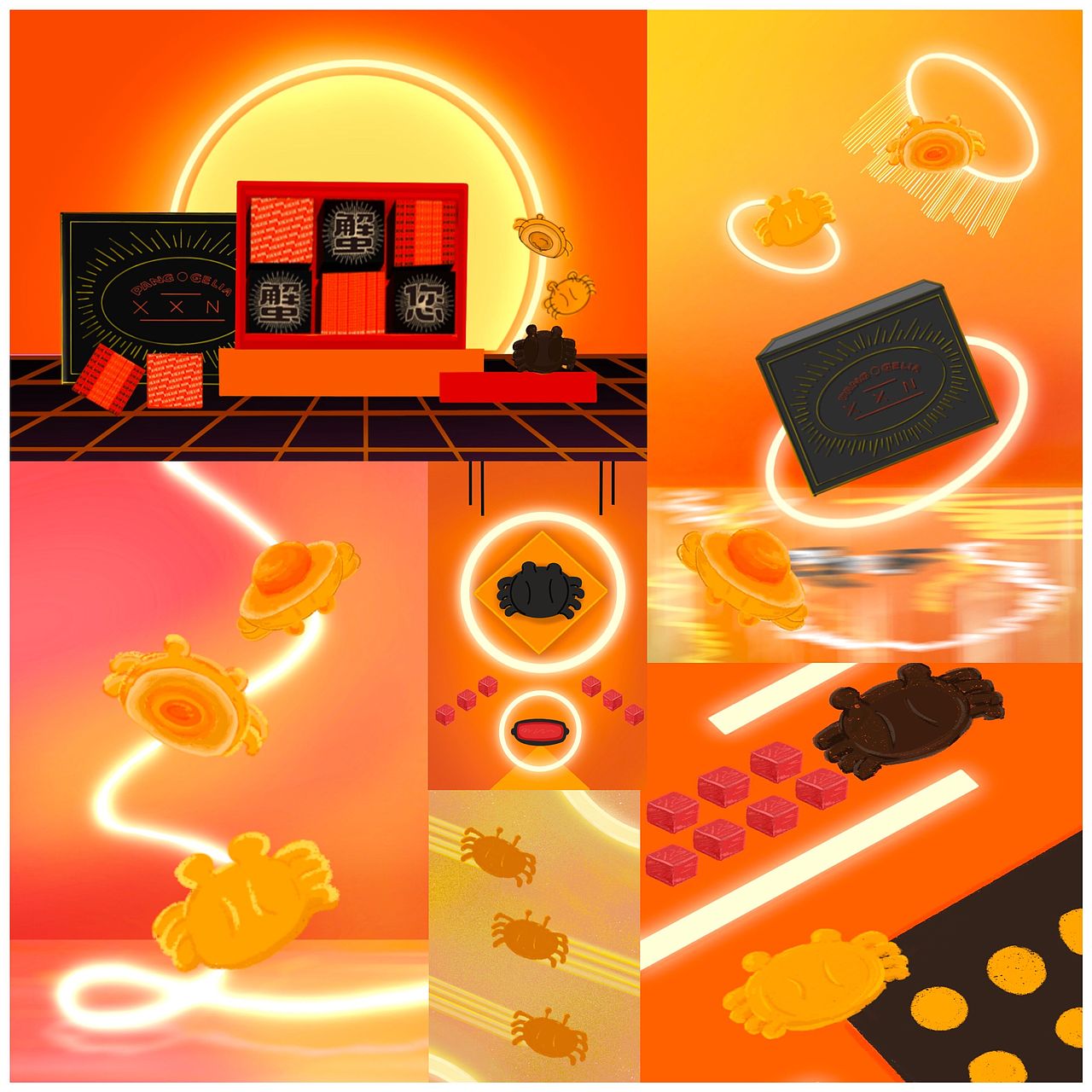 胖哥俩中秋月饼✖INLIGHT l 中秋 月饼 礼盒