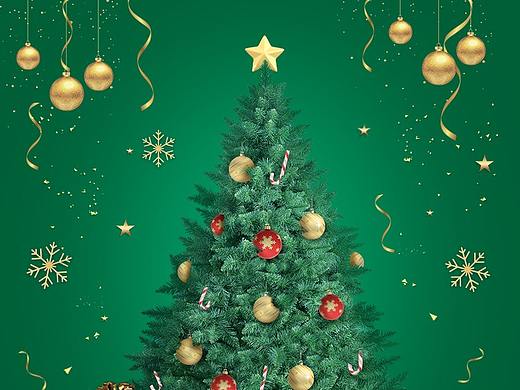 日常配图之圣诞树场景图