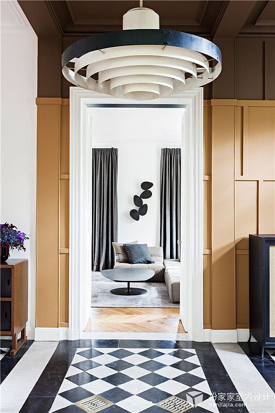 高雅的折衷主义空间_扮家家室内设计网-站酷zcool