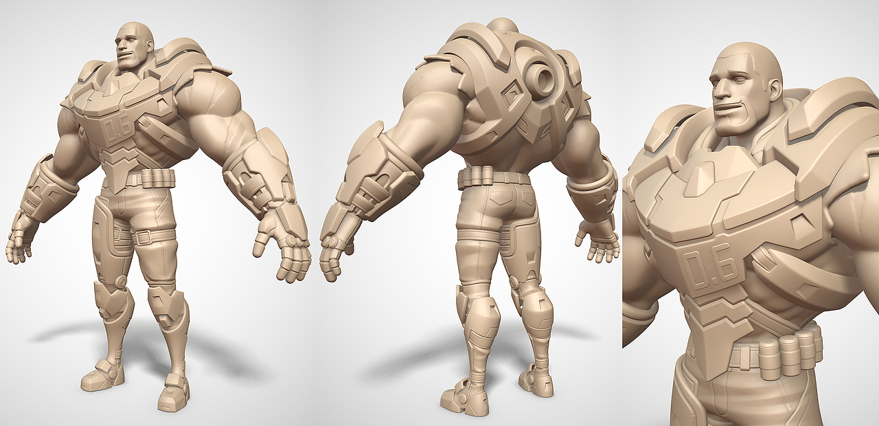 冲锋肉盾（图ZMTc3NDY1OTA0） - 人物/生物 - 站酷设计师HT1989原创素材 - 站酷ZCOOL