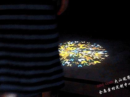 互动全息投影，高科技全息投影技术，全息投影素材