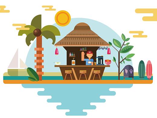 扁平插画