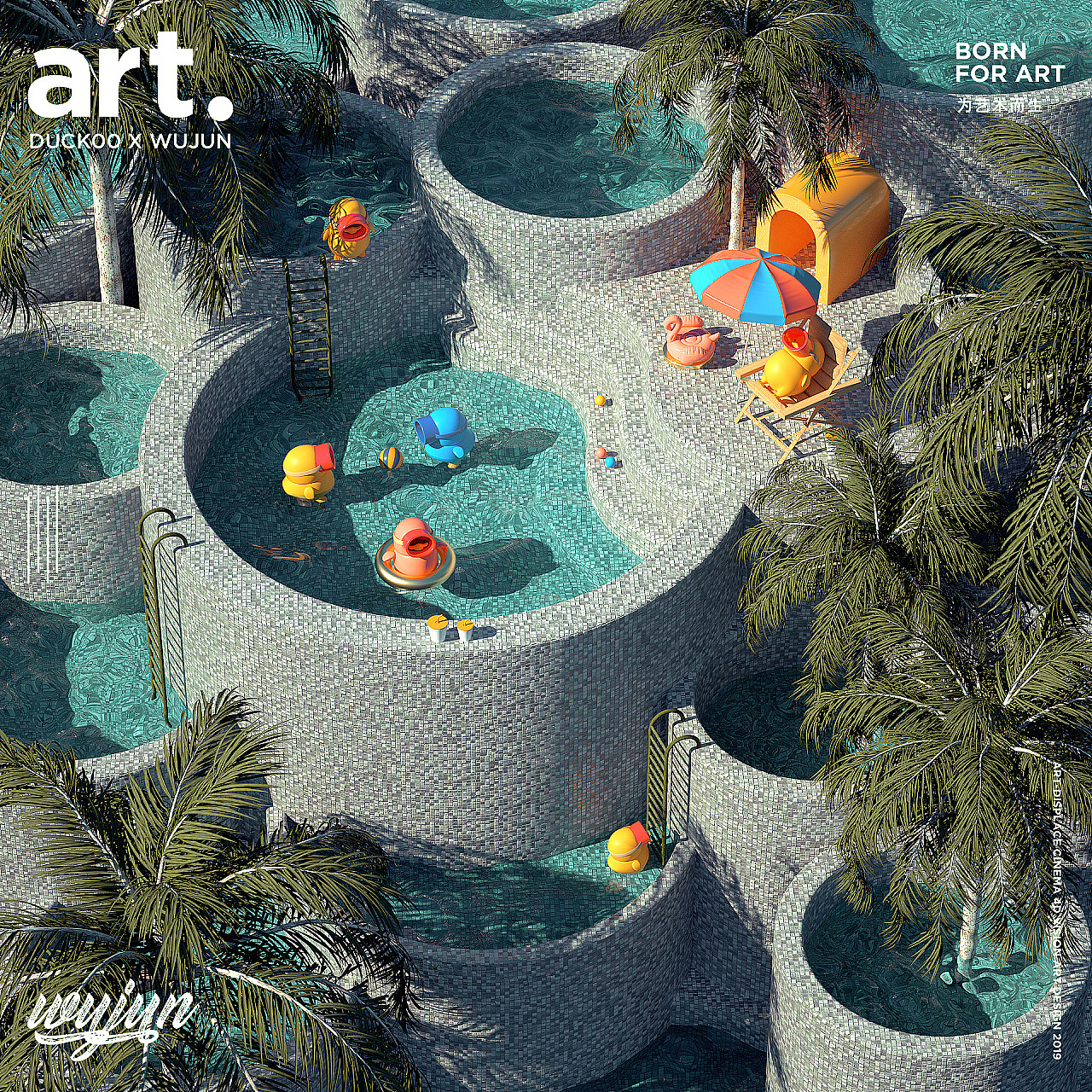 日常3D建模练习（图ZMjI3NTk3MTY0） - 场景 - 站酷设计师想泡个澡原创素材 - 站酷ZCOOL