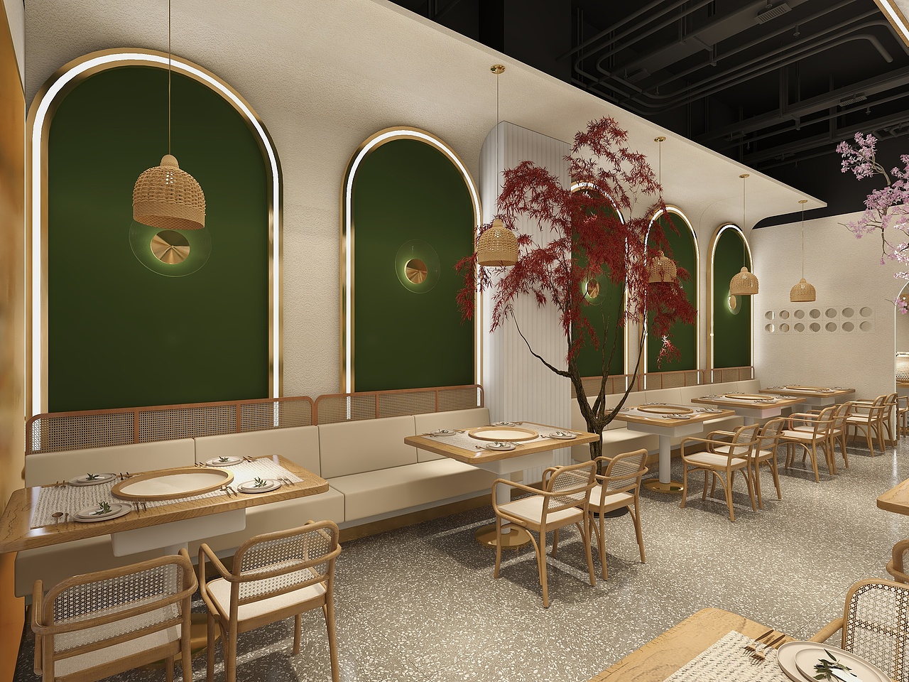 宴鱼稼石锅鱼设计 火锅店设计