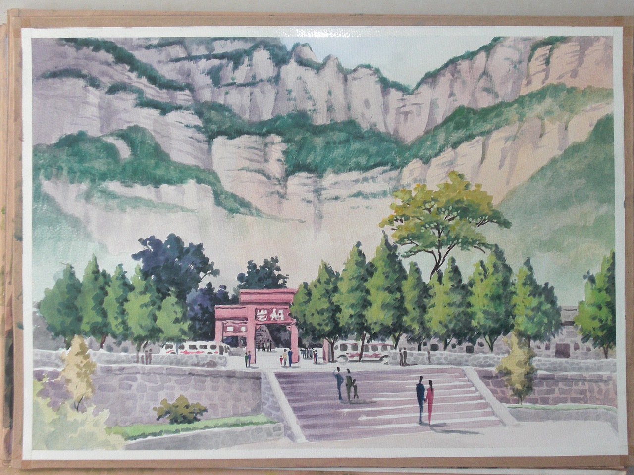 河南石板岩写生