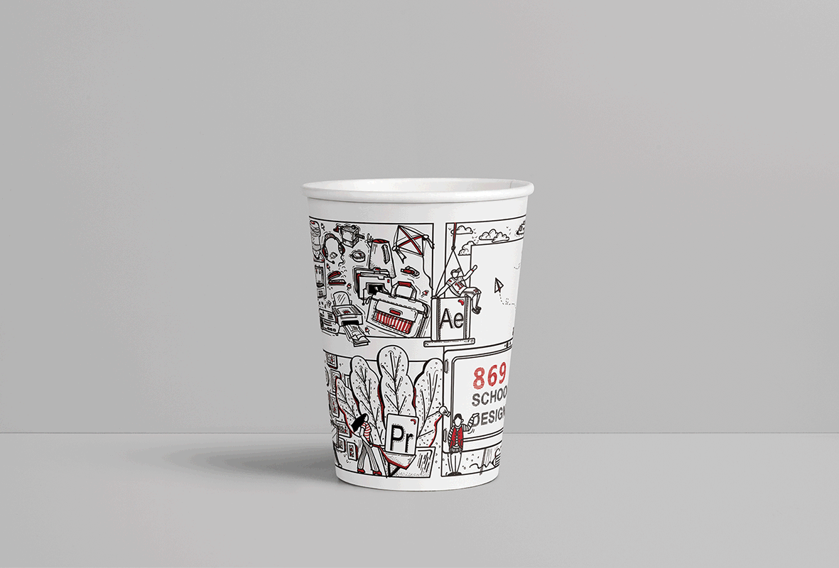 纸杯设计（图ZMTY1MzkyODQ4） - 创作习作 - 站酷设计师黄小暄原创素材 - 站酷ZCOOL