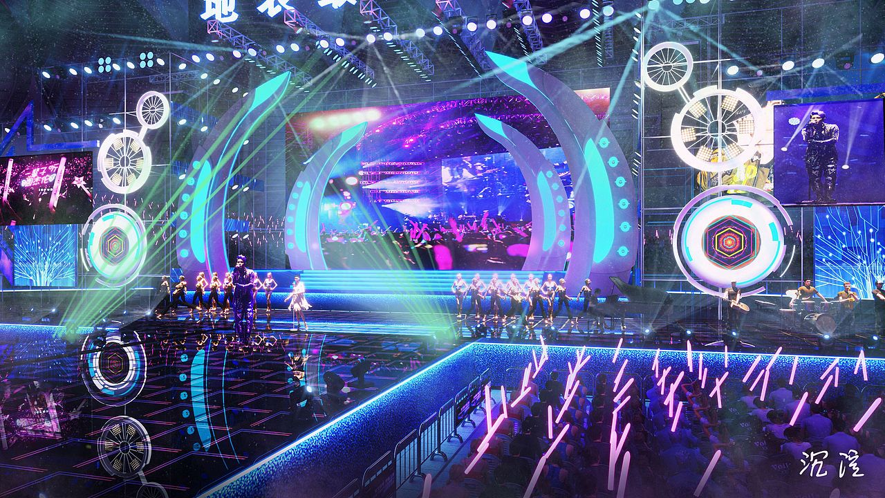 带你去看杰伦演唱会（图ZMjcwNTQyMjU2） - 建筑/空间 - 站酷设计师沉淀888原创素材 - 站酷ZCOOL