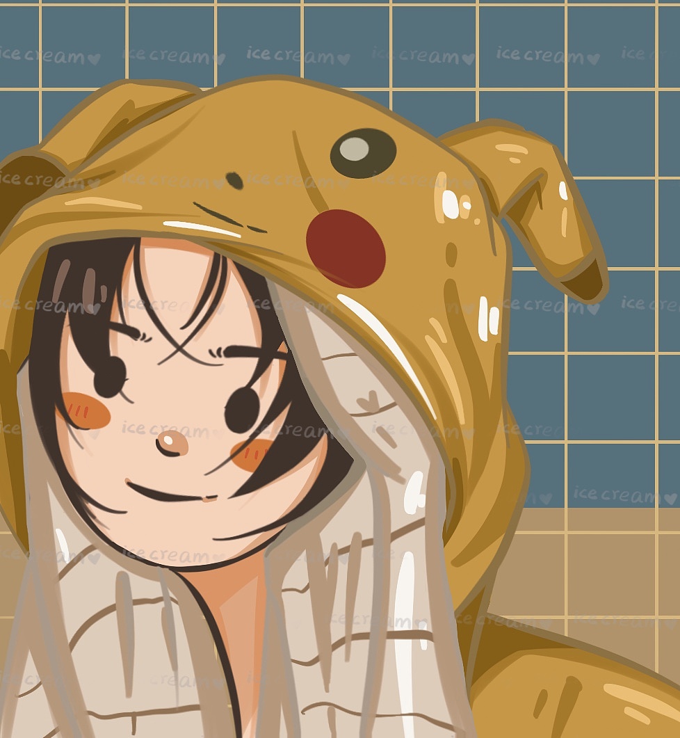 procreate绘画,q版头像