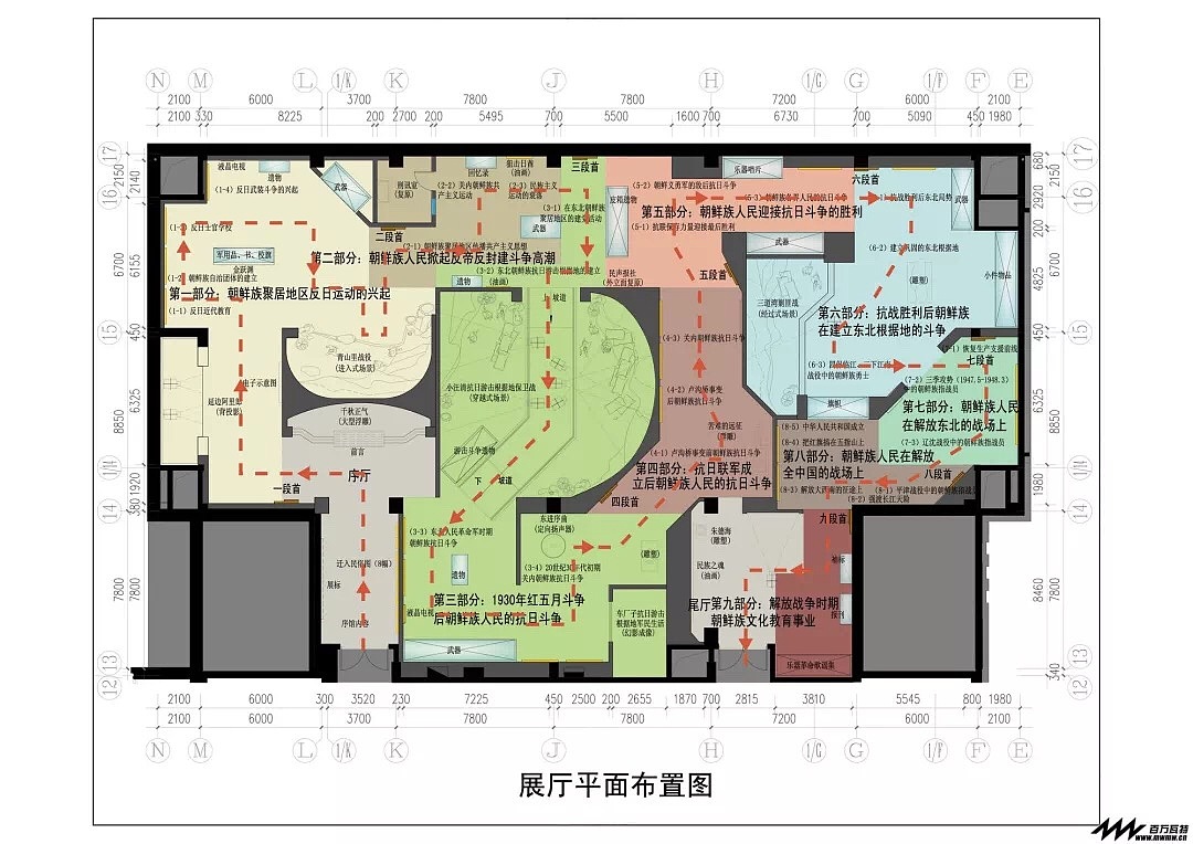 展厅布局图（图ZMTM5MjcyOTgw） - 其他三维 - 站酷设计师胡先森Design原创素材 - 站酷ZCOOL