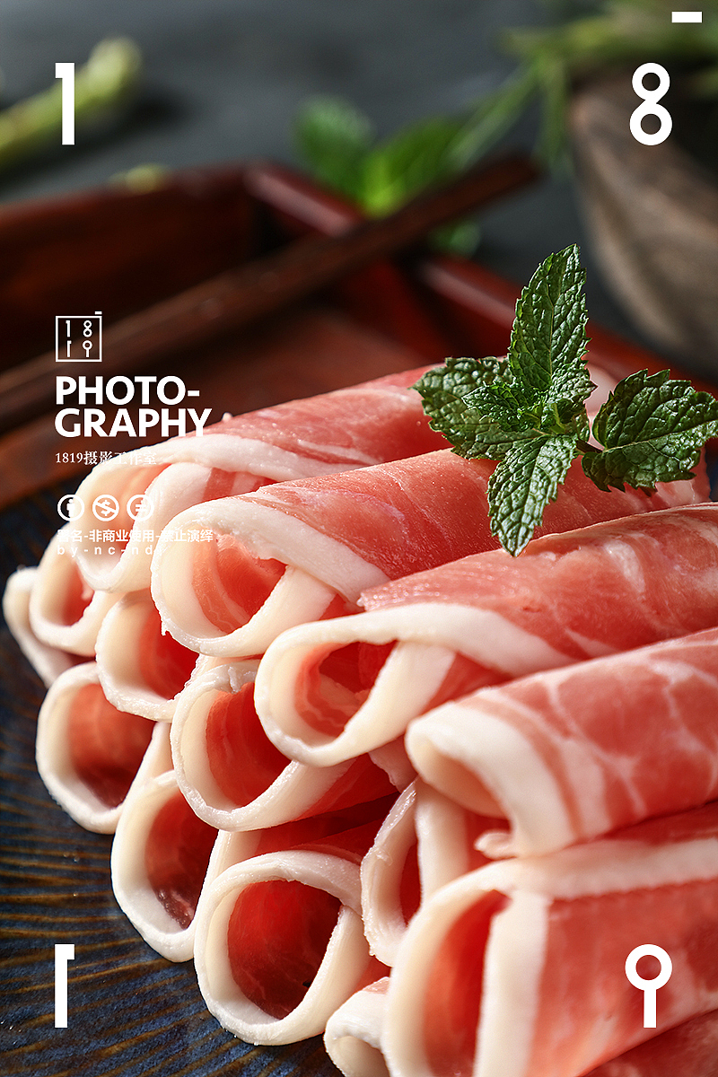 1819-生鲜 美食摄影 牛排鱼海鲜肉卷（图ZMjMxNzIwNzgw） - 产品摄影 - 站酷设计师1819摄影工作室原创素材 - 站酷ZCOOL