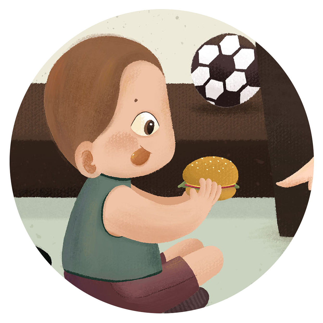 熊孩子们的哀嚎与天堂|插画|儿童插画|可颂王_原创作品-站酷(zcool)